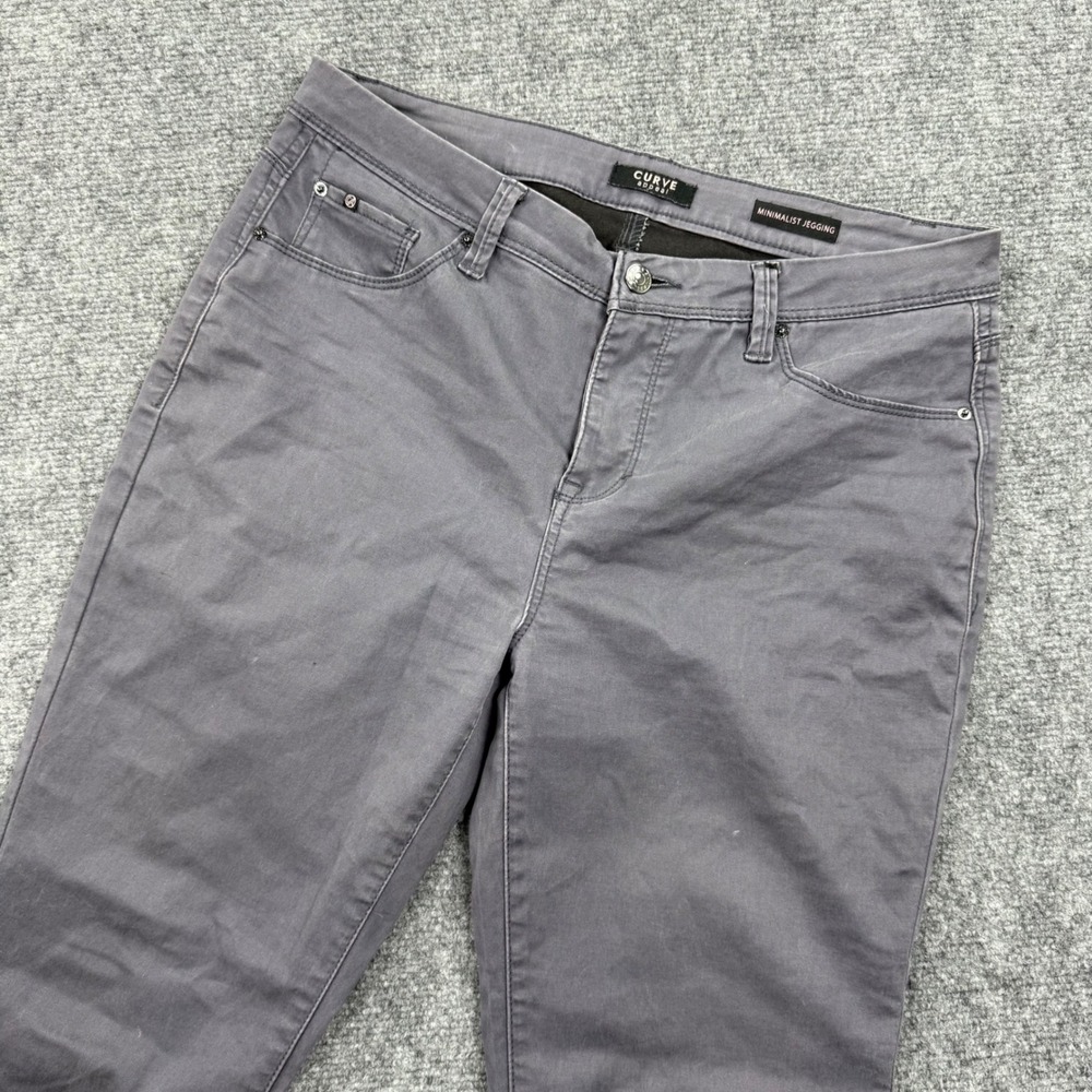 Curve Appeal Size 8/29 Gray Minimalist‎ Jeggings Pants Stretch Casual Women's